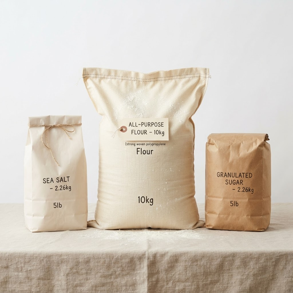 Flour, Cereals, Sugar & Salt
