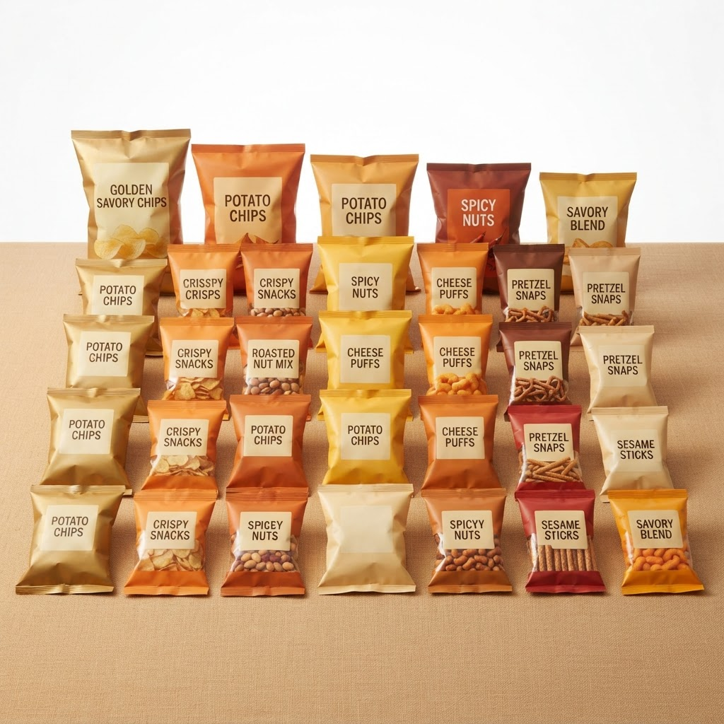 Snacks, Chips & Biscuits